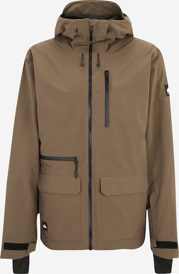 QUIKSILVER Urheilutakki 'QUEST' värissä ruskea, Tuotenäkymä