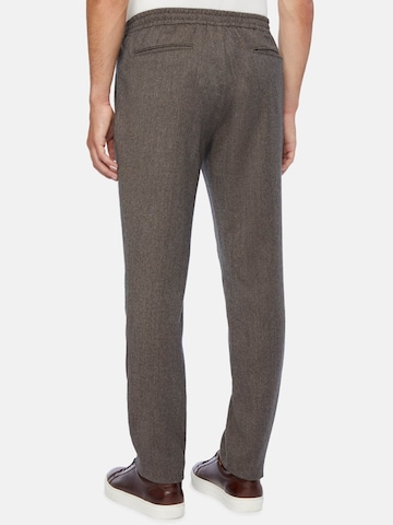 Coupe slim Pantalon à pince Boggi Milano en gris