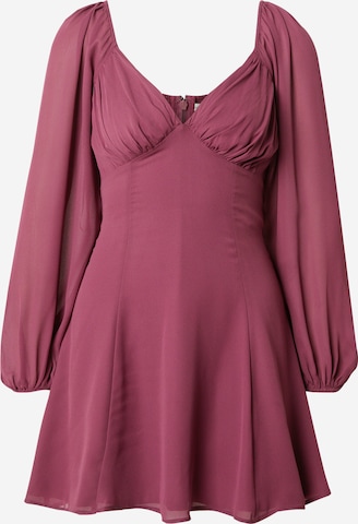 Robe 'FLIRTY' Abercrombie & Fitch en violet : devant