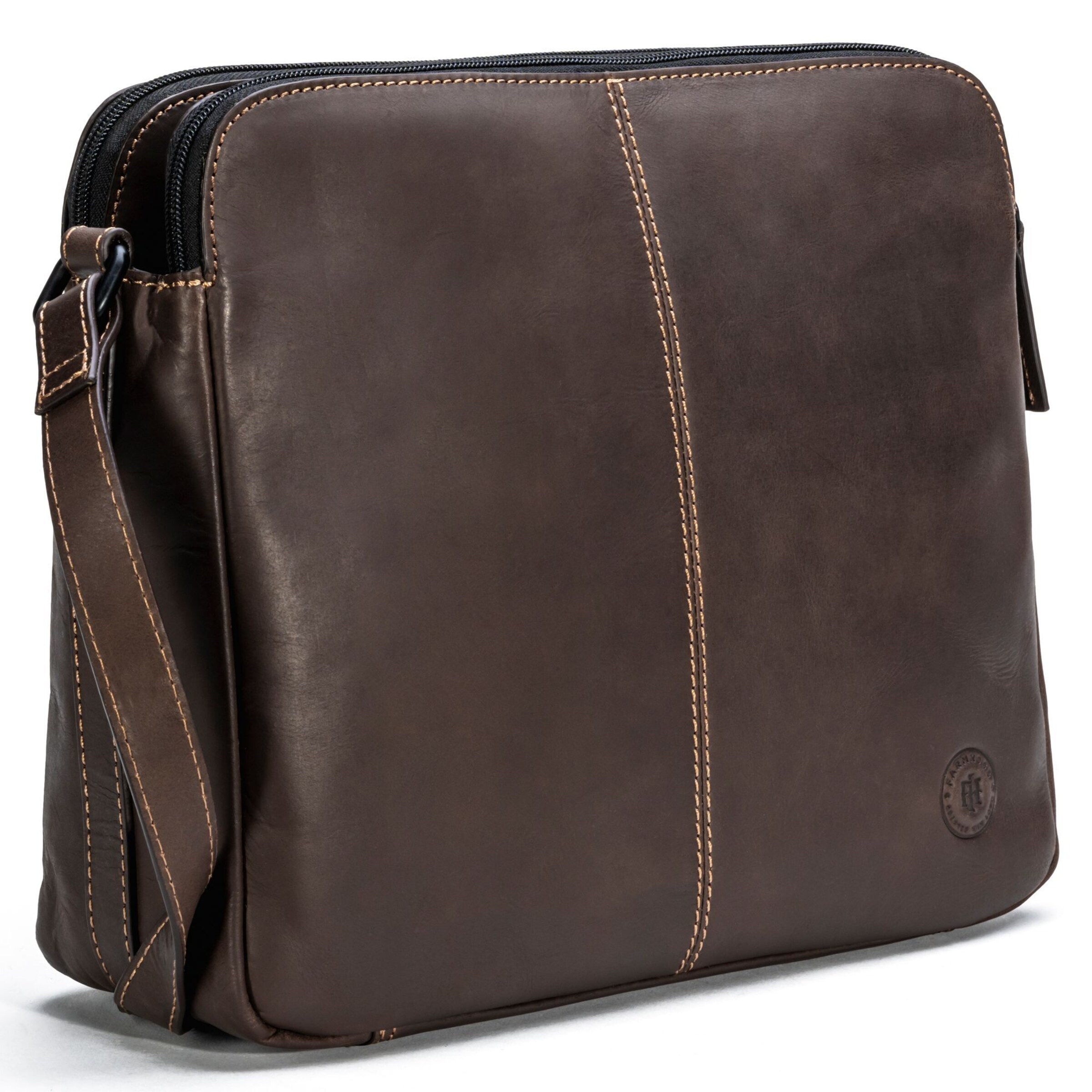 Sac à bandoulière 'Nashville ' Farmhood en marron