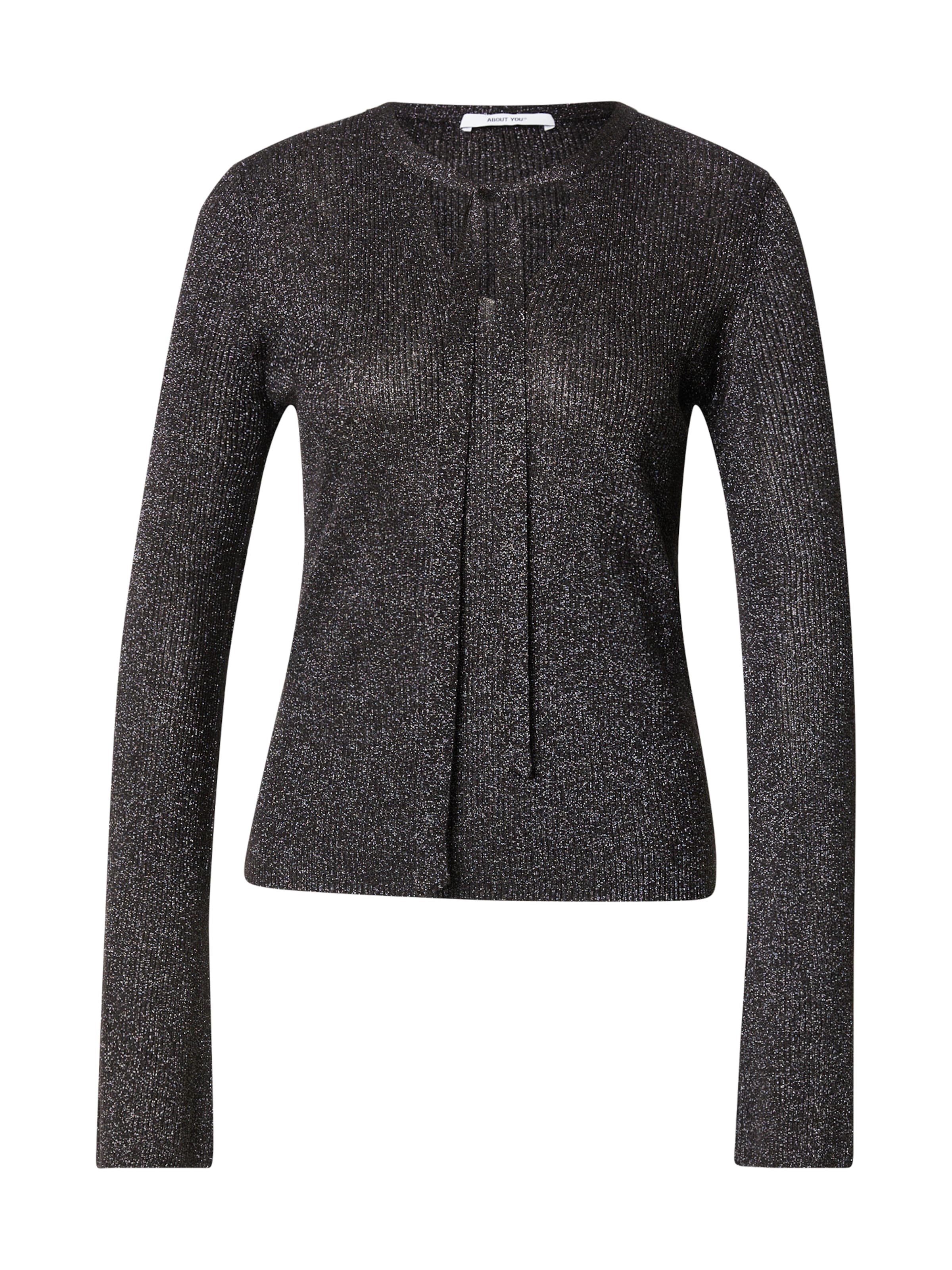 melns ABOUT YOU T-Krekls: no priekšpuses