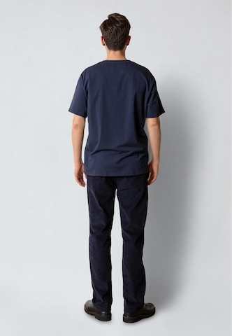 T-Shirt 'Old Docks' Clean Cut Copenhagen en bleu