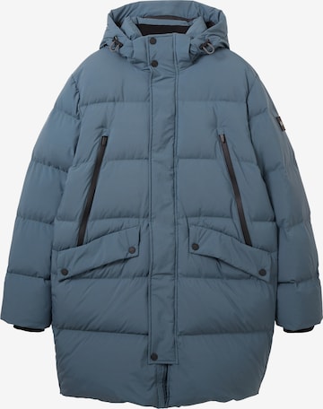 TOM TAILOR Winter Jacket in Blue: front