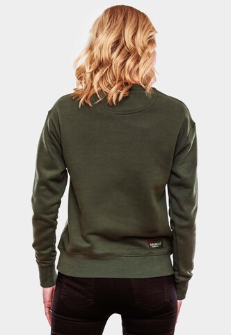 NAVAHOO Sweatshirt 'Zuckerschnecke' in Groen