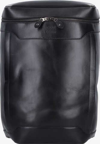 Buckle & Seam Rucksack 'Siwa' in Schwarz: predná strana