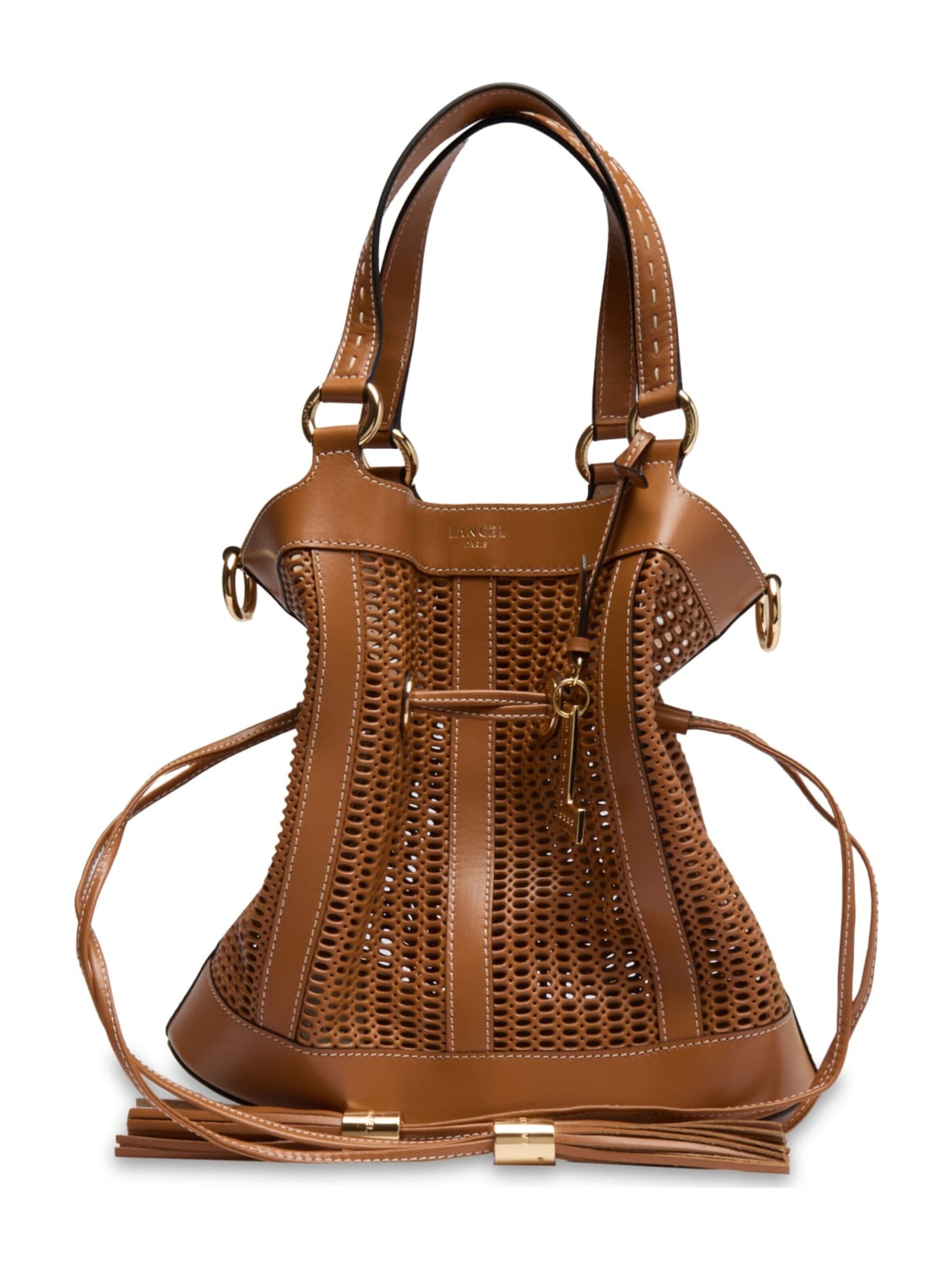 Lancel Handtas in Bruin: voorkant