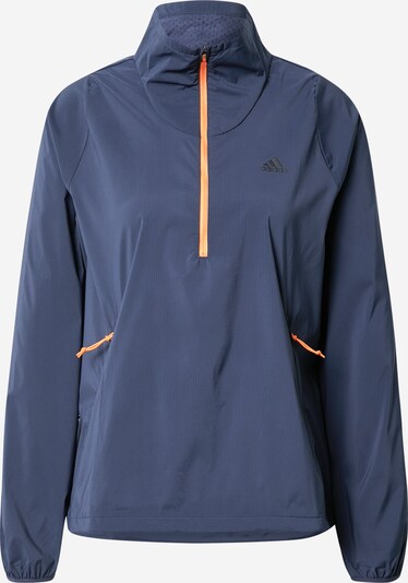 ADIDAS PERFORMANCE Athletic Jacket in Navy / Orange, Item view