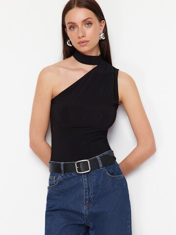 Trendyol Top in Schwarz: Vorderseite