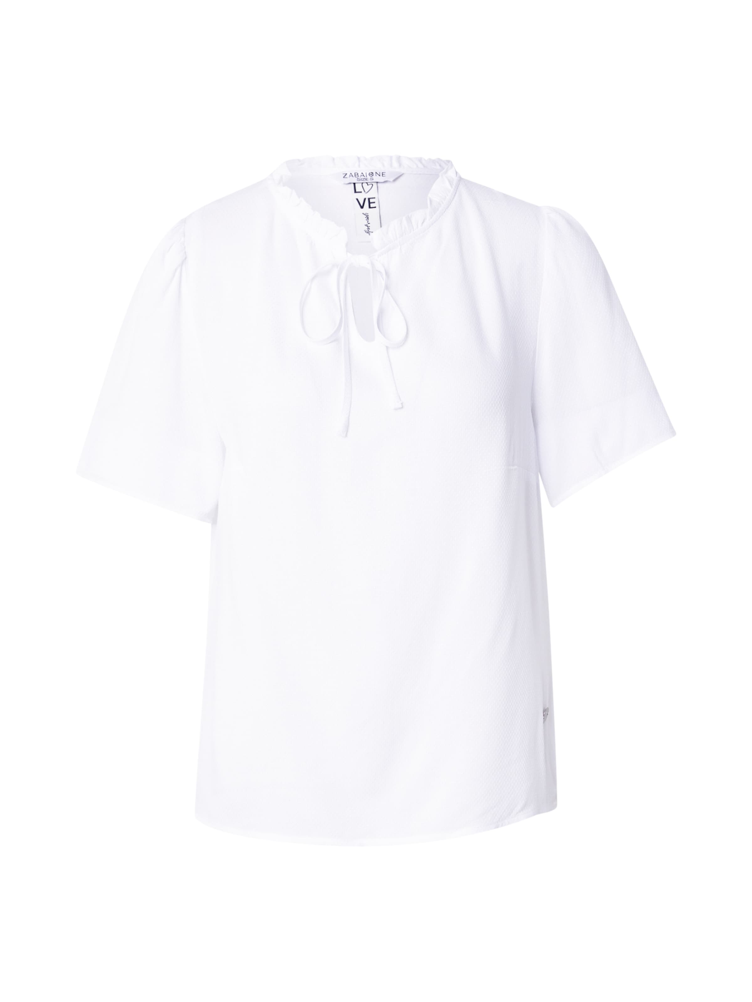 ZABAIONE Bluse 'Fi44ne' in Weiß: Vorderseite