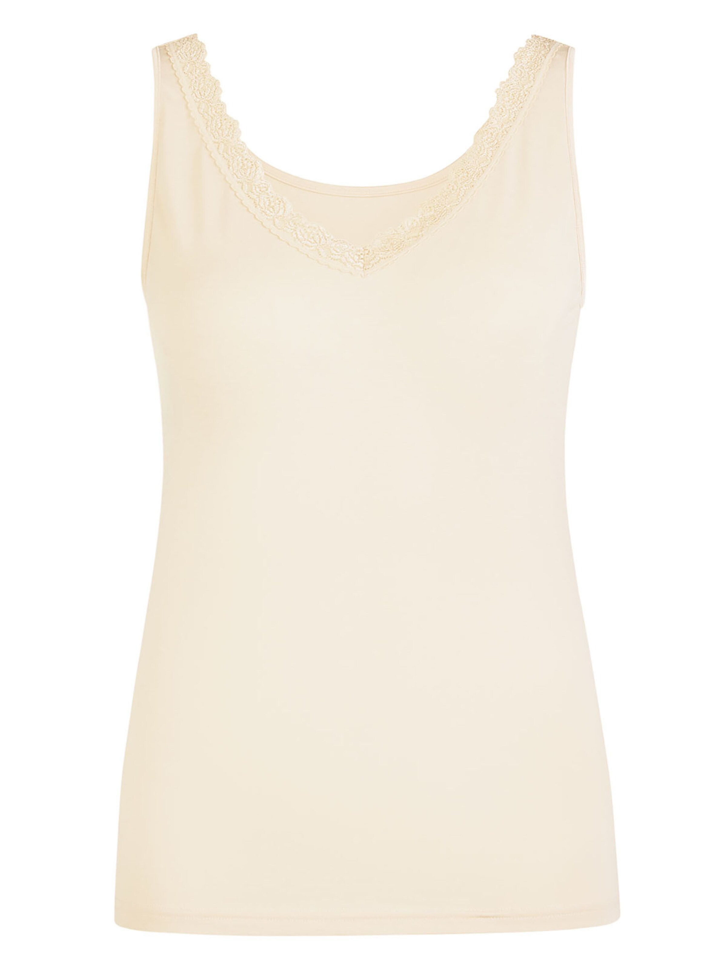 Nina von C. Undershirt 'Daily & Cosy' in Beige: front