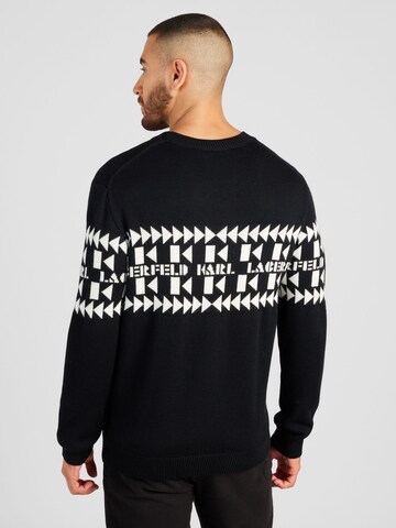 Karl Lagerfeld Pullover in Schwarz