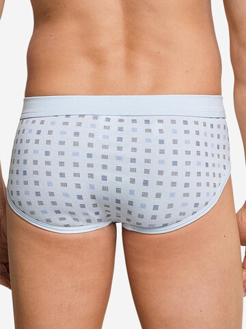 SCHIESSER Slip 'Cotton Essentials Feinripp' in Blue