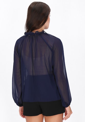 faina - Blusa en azul