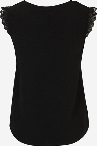 Vero Moda Petite Bluzka 'NANNA' w kolorze czarny