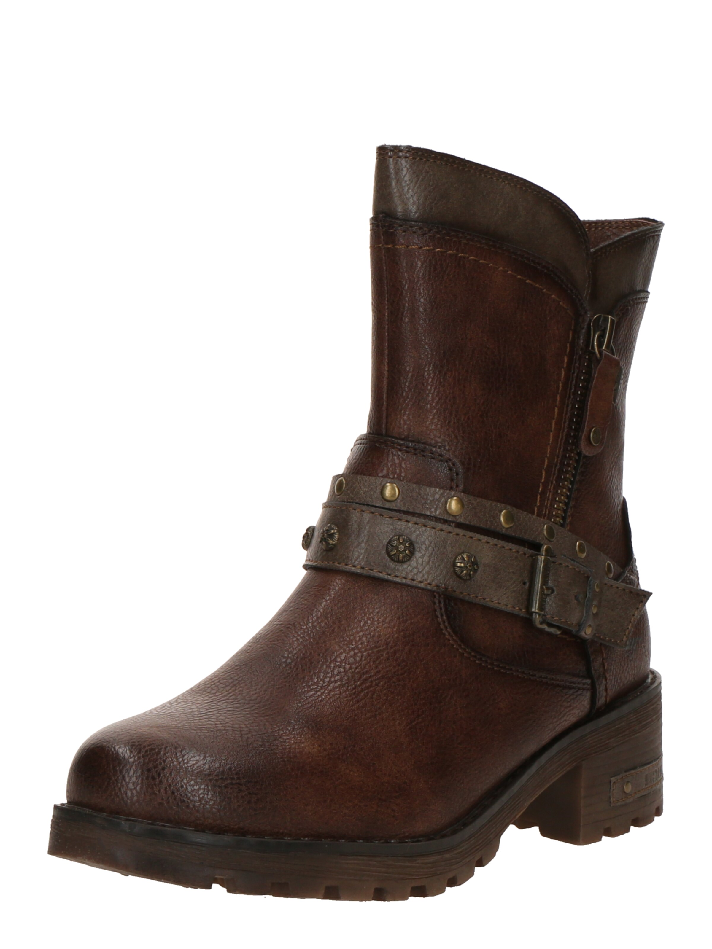 MUSTANG Ботинки в Коричневый: спереди