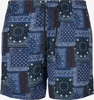 Urban Classics Uimashortsit värissä sininen: etupuoli