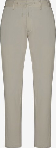 Regular Pantalon fonctionnel Boggi Milano en beige : devant