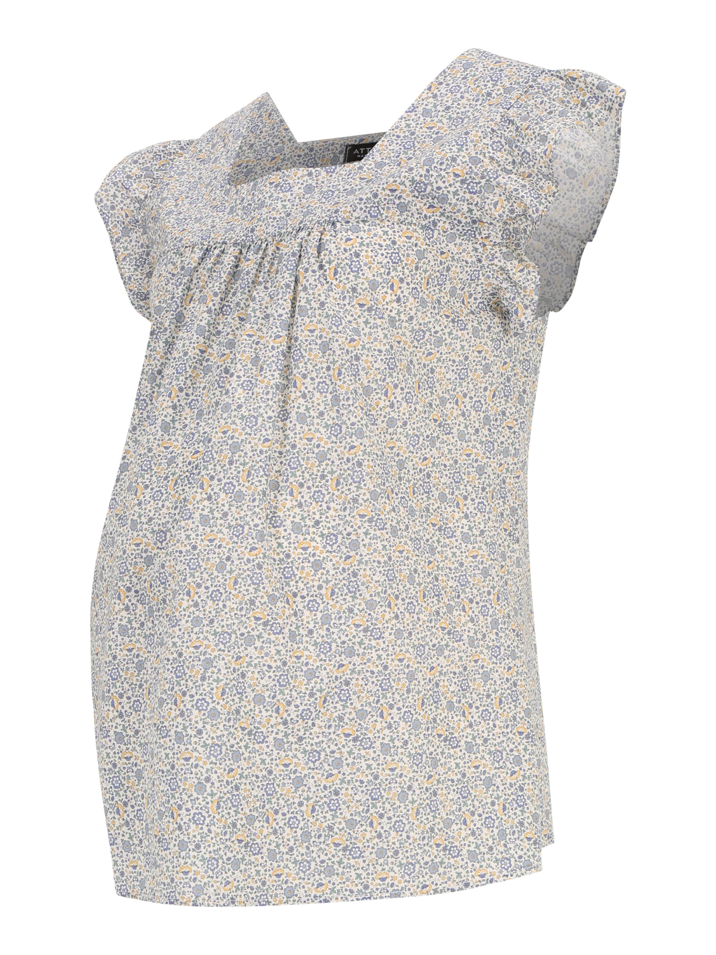 balts Attesa Blūze: no priekšpuses