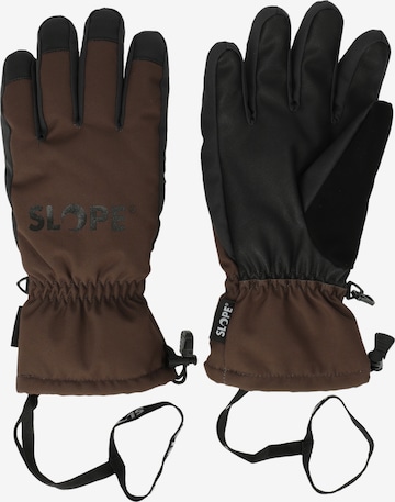 SLOPE Handschuhe 'Finnick' in Schwarz: Vorderseite