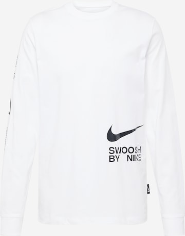 Nike Sportswear Футболка 'BIG SWOOSH' в Белый: спереди