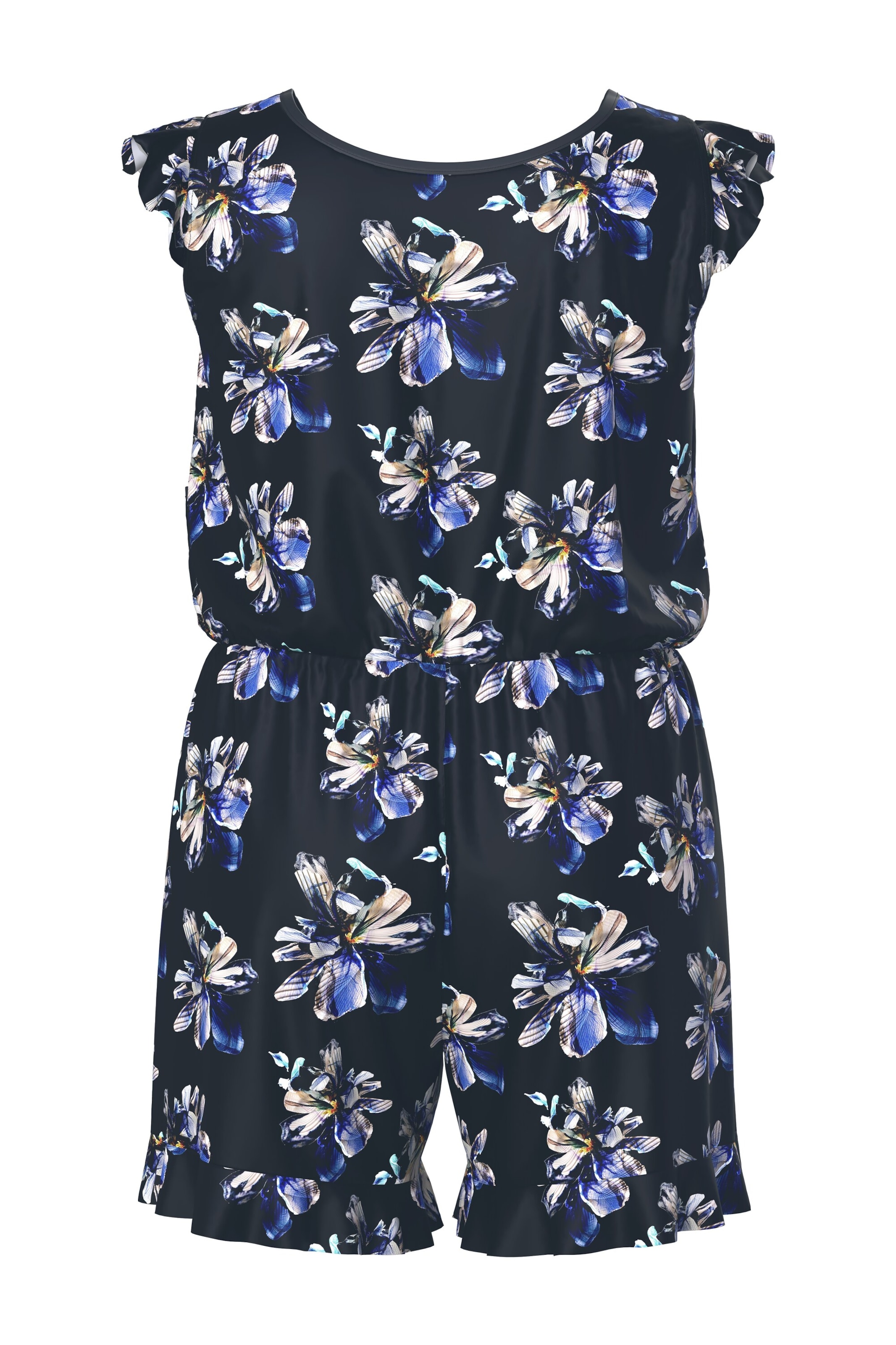 Ulla Popken Trojuholníky Jednodielne plavky - Modrá