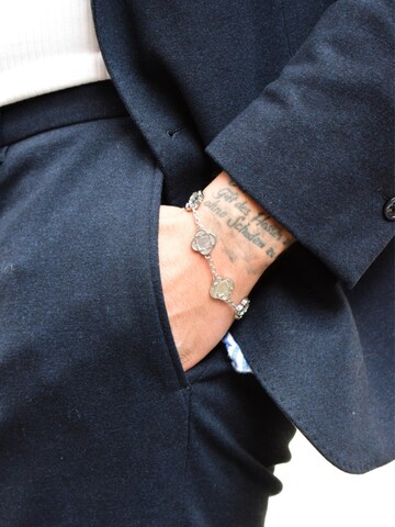 Eternal Bracelet 'Raw Clover' in Silver