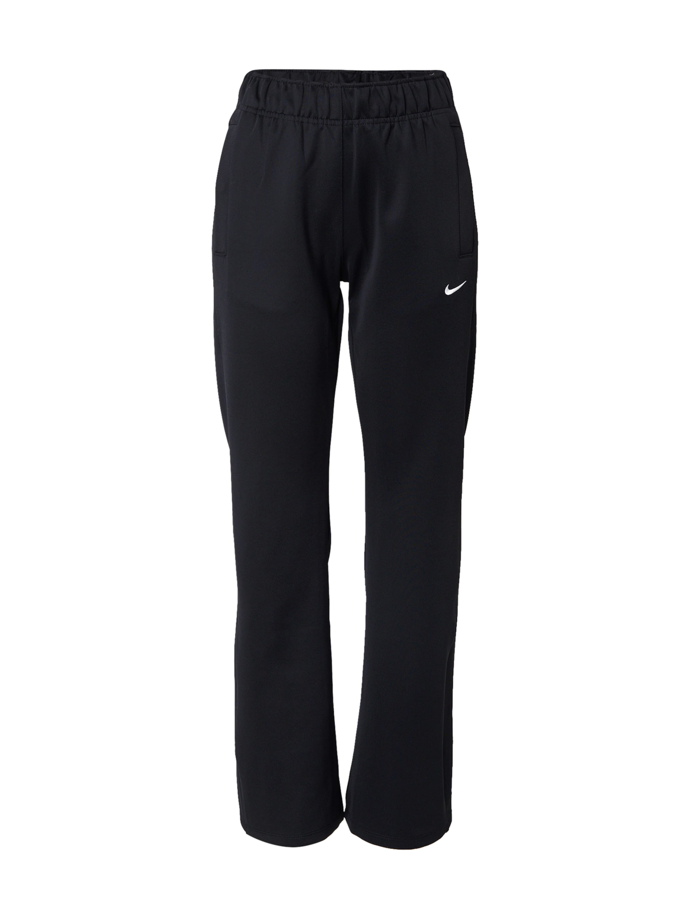 Flared Pantaloni di Nike Sportswear in nero: frontale