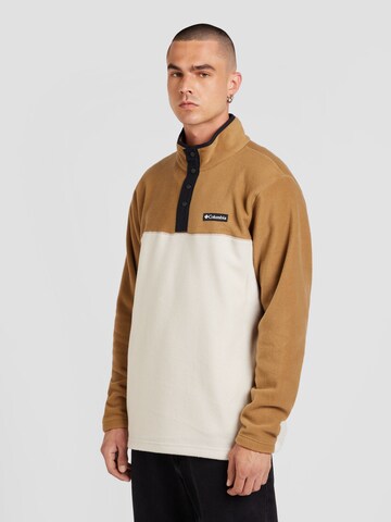 Pullover sportivo 'Steens Mountain' di COLUMBIA in marrone: frontale