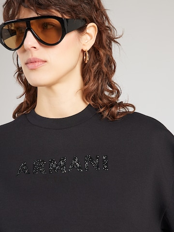ARMANI EXCHANGE Sweatshirt i svart
