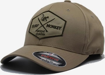 Surf Monkey - Boné desportivo em verde: frente