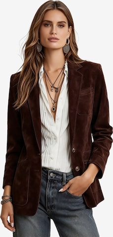 KoJooin Blazer in Brown: front