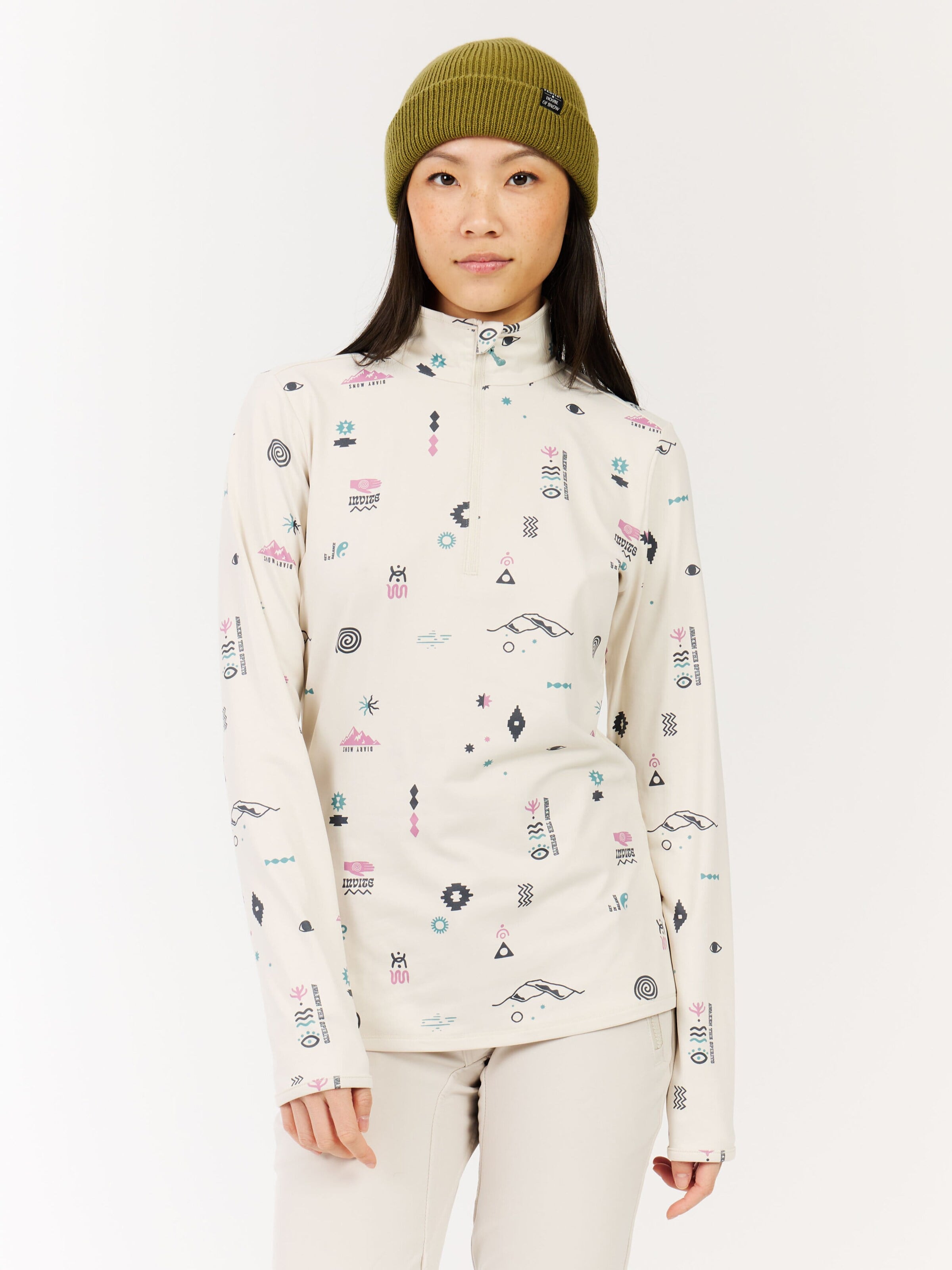 PROTEST Sportsweatshirt 'PRTVessy'‌‌‌ in Pink: Vorderseite