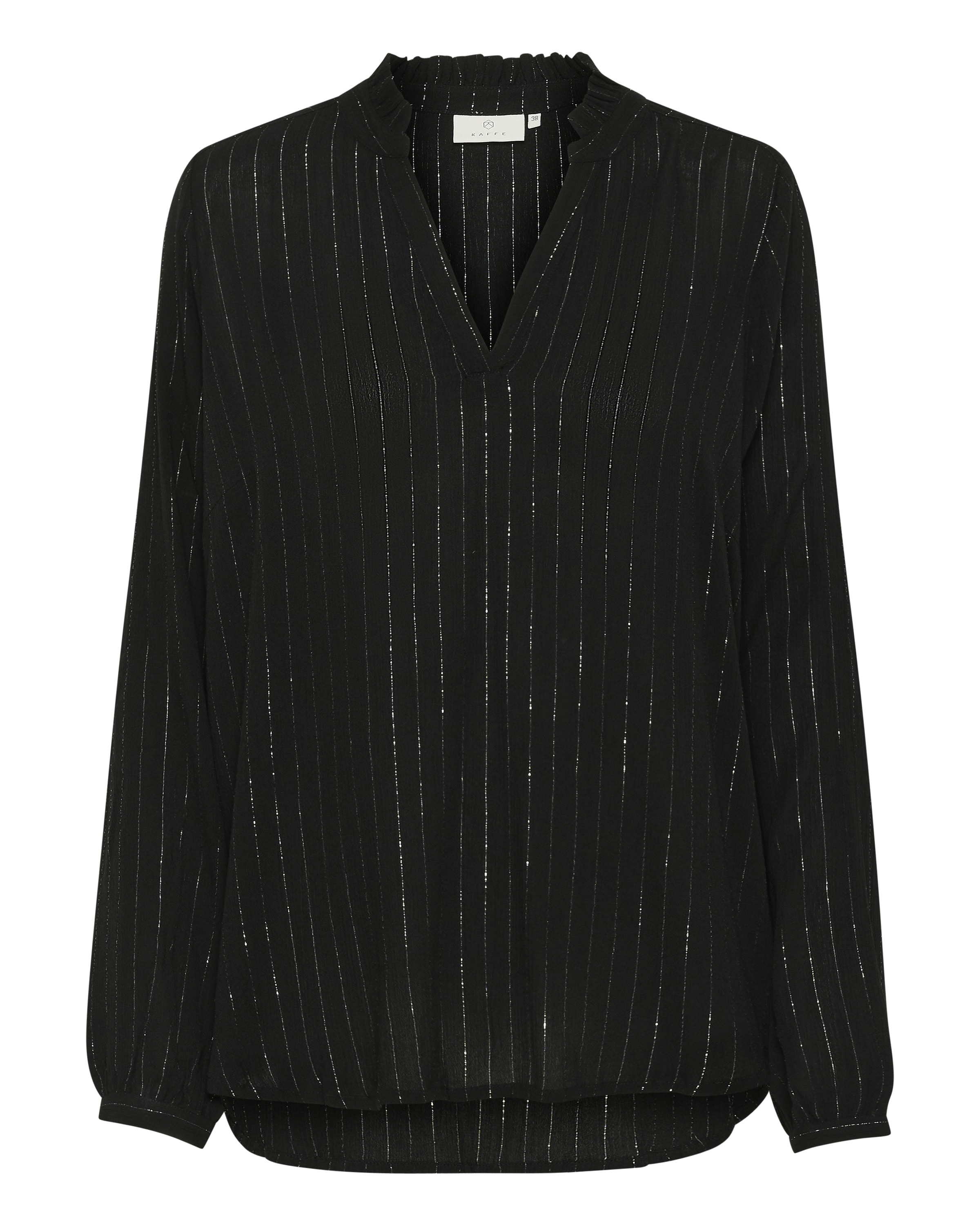 Chemisier 'KA Liv' Kaffe en noir : devant
