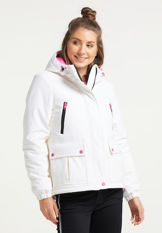 MYMO Winter Jacket in White: front