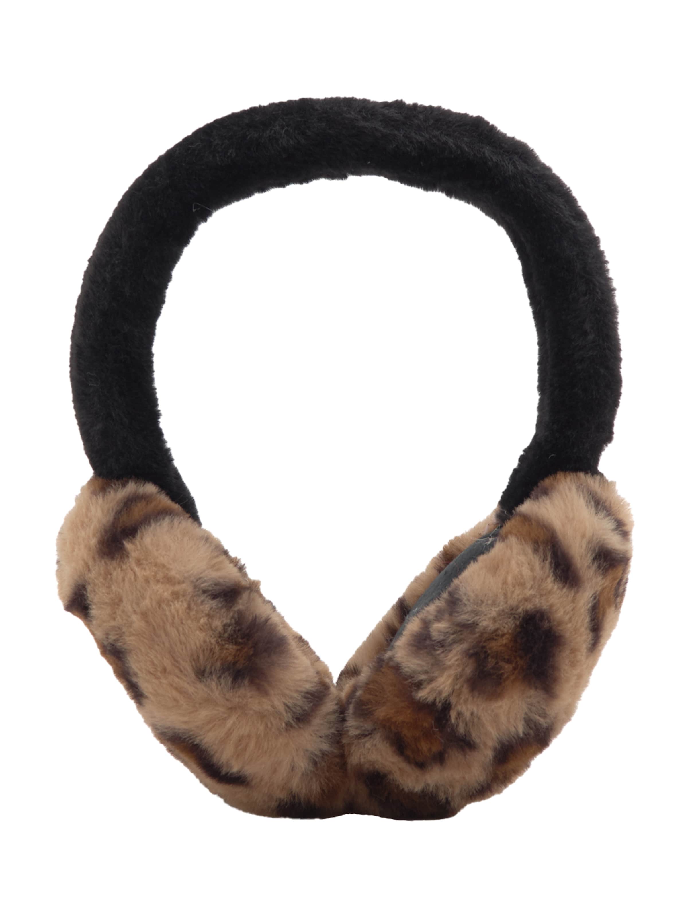 Pull&Bear Beanie in Brown: front