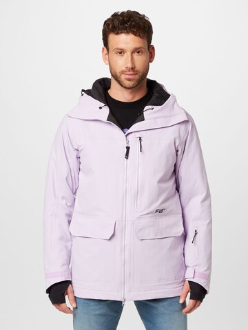 FW Between-Seasons Parka 'CATALYST' in Purple: front