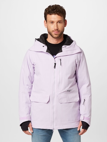 Parka mi-saison 'CATALYST' FW en violet : devant