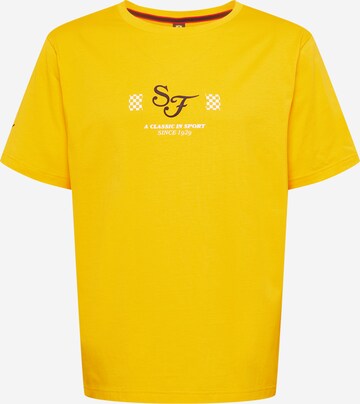 PUMA Performance Shirt in Yellow: front