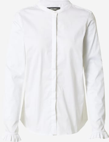 MOS MOSH Blouse in White: front