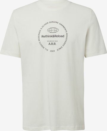 s.Oliver Shirt in Beige: front