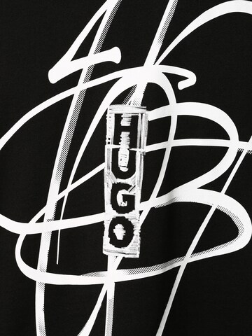 T-Shirt 'Dapuseni' HUGO en noir