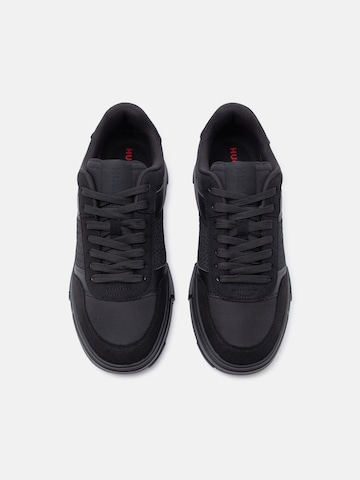 HUGO Rövid szárú sportcipők 'Yarrow' - fekete