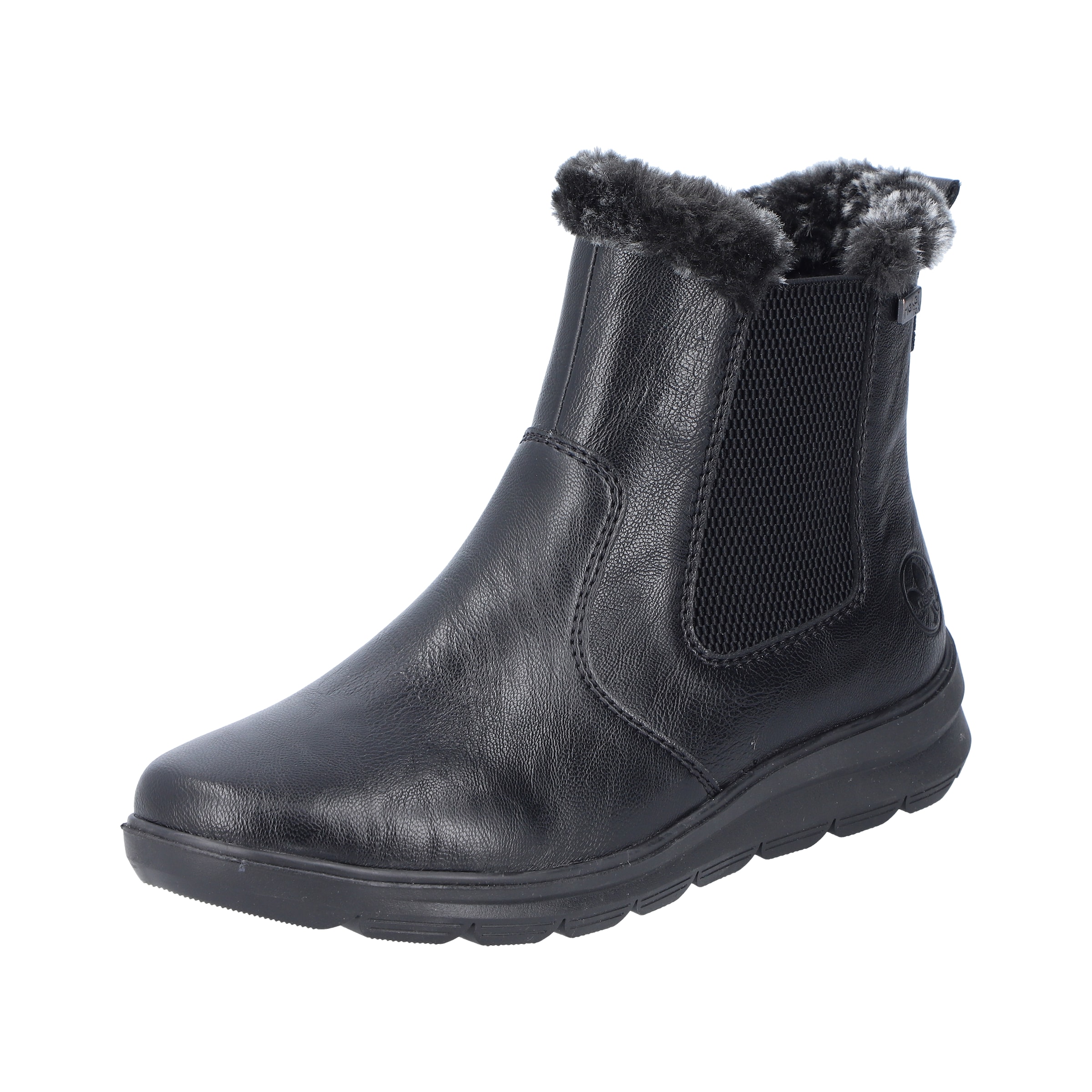 Rieker Stiefelette 'Z0061' in Schwarz: Vorderseite