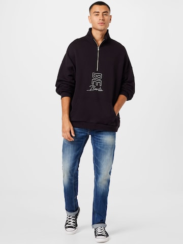 BE EDGY Sweatshirt 'Janosch' in Zwart