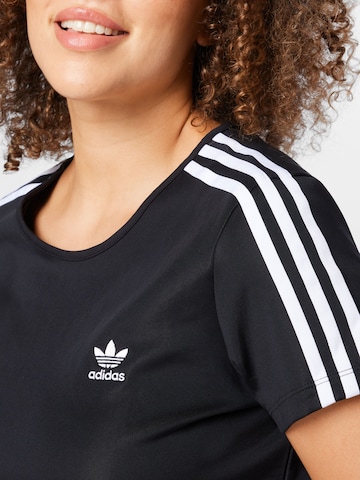 ADIDAS ORIGINALS T-Shirt 'Adicolor Classics 3-Stripes ' in Schwarz