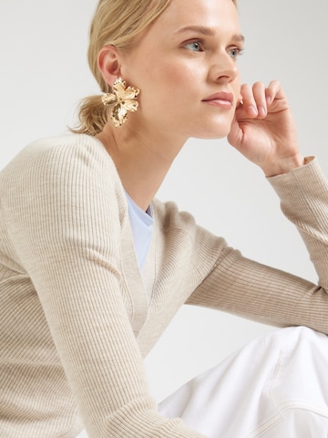 BOSS Strickjacke 'Friva' in Beige