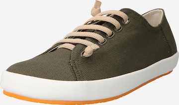 CAMPER Sneakers 'Peu Rambla Vulcanizado' in Green: front