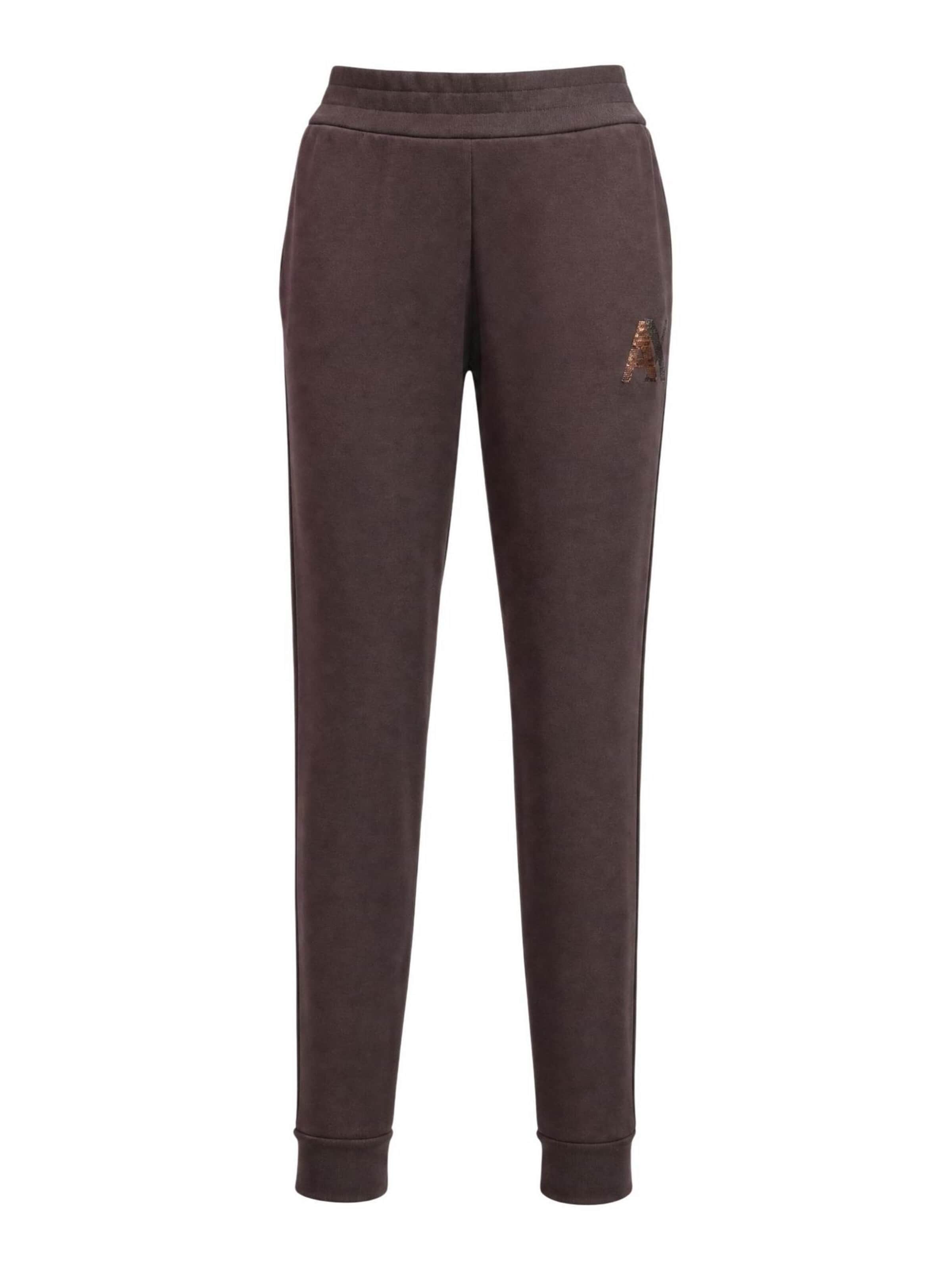 regular Pantaloni sportivi 'XW002862 AF13397' di ARMANI EXCHANGE in marrone: frontale