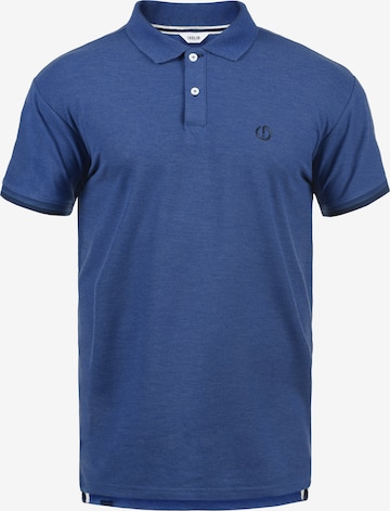 !Solid Poloshirt 'BENJAMIN' in Blau: predná strana