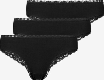 SNOCKS Panty 'Brazilian Lace' in Black: front